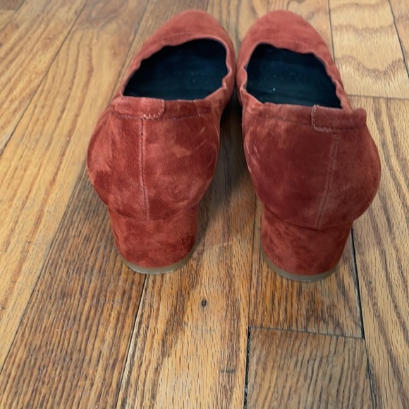 Free People Jeffrey Campbell Burnt Orange Suede Cyndi Block Heel Women’s Size 8 - Picture 4 of 10